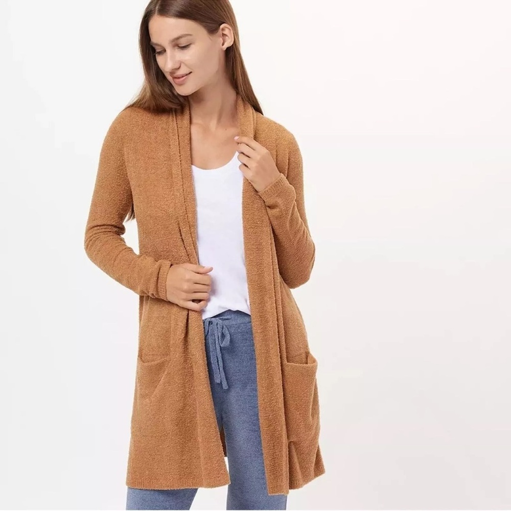 Barefoot Dreams Cozychic Lite Essential Long Cardigan